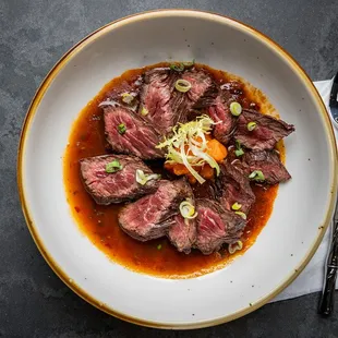 steak, food
