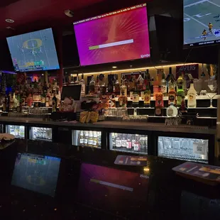 Front bar area