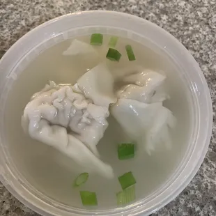 Mini Wonton Soup