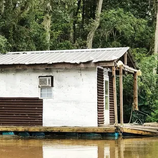 As long as you can build it and sustain it, you can live on the bayou for free!