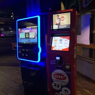 two vending machines