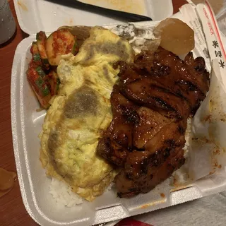 Spicy BBQ Chicken Plate