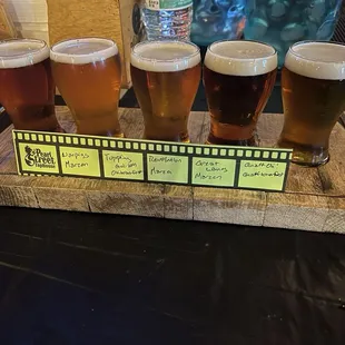 Beer flight!