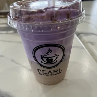 Iced Taro Coffee