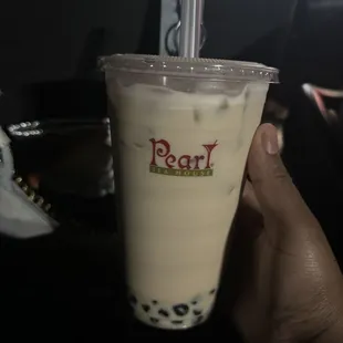 Lavender Milk Tea
