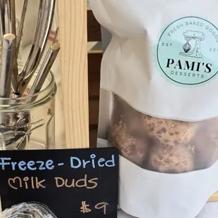 Pami's Freeze-Dried Milk Duds