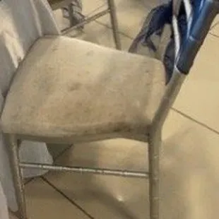Dirty chairs