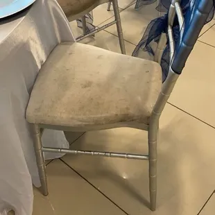 Filthy chairs