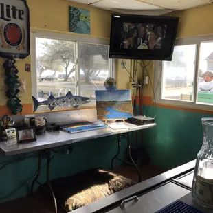 interior, sushi and sashimi