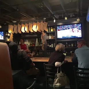 Went there on Christmas night.