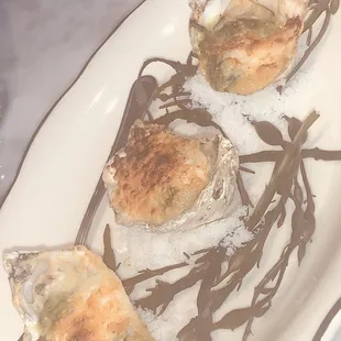 Oysters Rockefeller