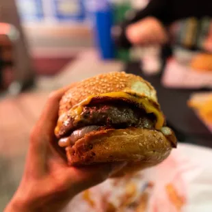 BBQ Burger close up