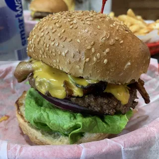 Buffalo Burger (With Cheese)
