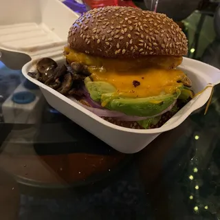 Turkey Burger (With Cheese)