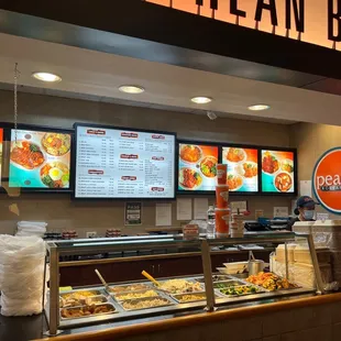 menus and food