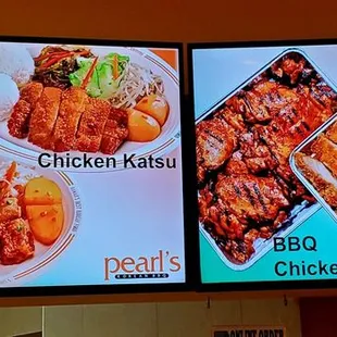 Some of the featured menu items as of August 17, 2022