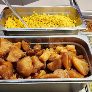 Sides - potato, corn