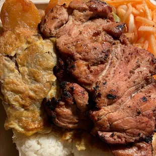 Combo: meat Jun and chicken