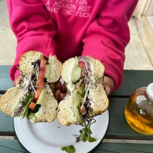 Veggie Bagel