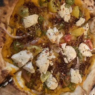 pizza, food
