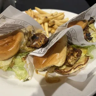 Bourbon Chicken Sliders