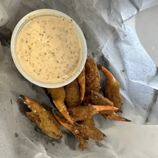 Fried Crab Claws
