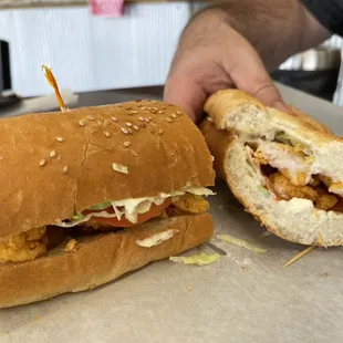 Shrimp Po Boy full size