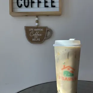 My favorite - Jasmine Green Tea Milk Boba w Tapioca