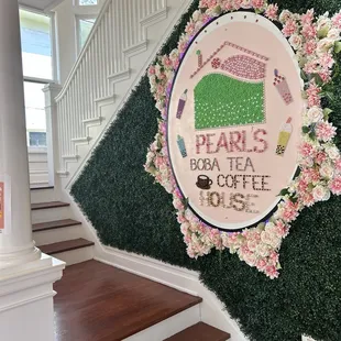 Staircase to upstairs