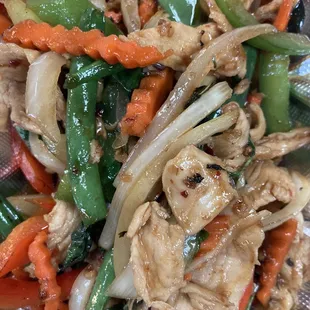 MIXED VEGETABLES CHICKEN