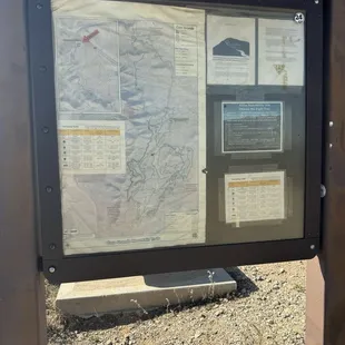 Trailhead map