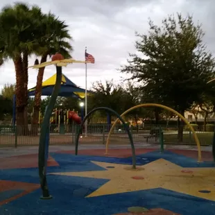 The playground. I like the flower feature.