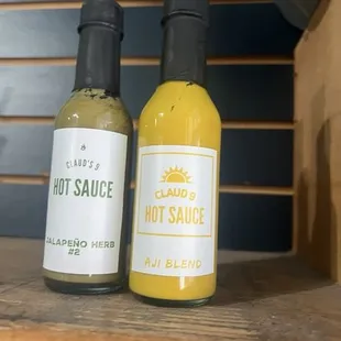The owner made hot sauce