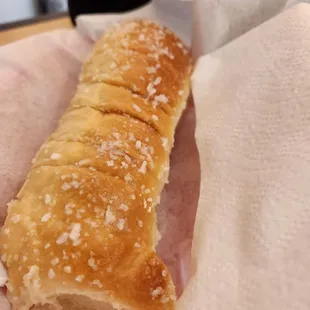 Between sweet and salty roll