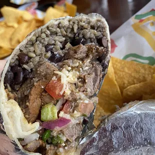 Carne Asada Burrito