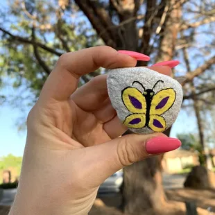 My daughter picked this cute one out, she loves butterflies! :D