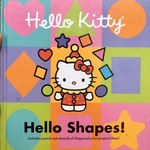 The book we took home from their Little Library! We love Hello Kitty!