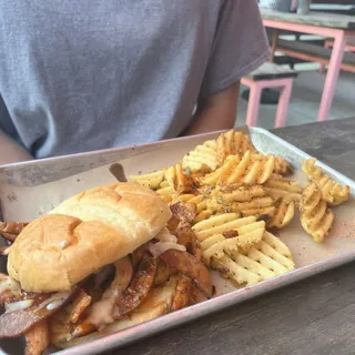 Smoked Chicken Sandy