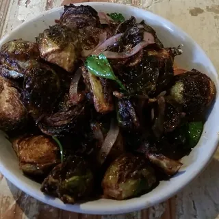 Fried Brussels Sprouts