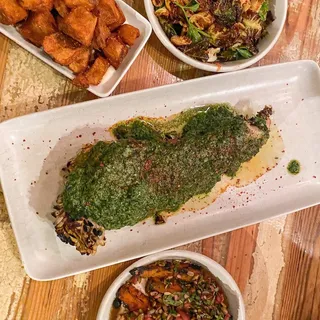 Roasted Carrots W/ Harissa