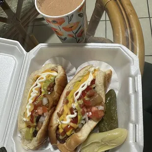 Pechocho Sonora Style HotDogs