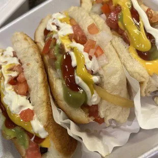 Sonoran hot dogs