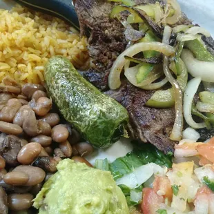 Carne asada (skirt steak)