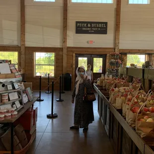Sabiha Sagri, my wife, doing selection of the apples.