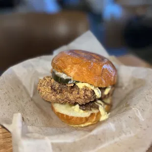 Chicken Sandwich (~$16)