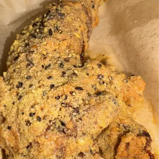 Salted Egg Crusted Leg