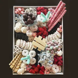Winter Wonderland custom sweets board