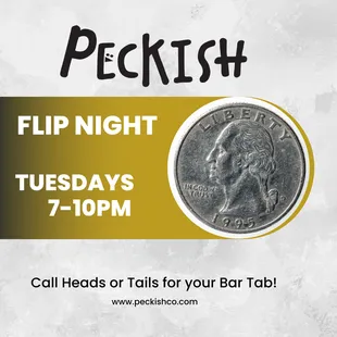 Peckish is the hottest bar on the Hill every Tuesday!