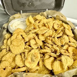 Fried pickles