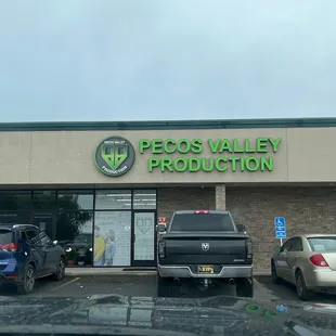 pecos valley production edgewood dispensary exterior